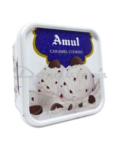 AMUL ICE CREAM CARAMEL COOKIES 1L