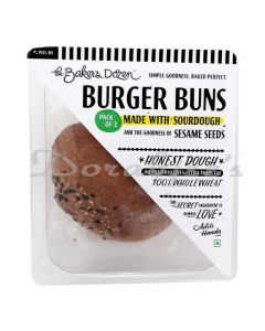 THE BAKERS DOZEN WHEAT BUGER BUN PACK OF 2