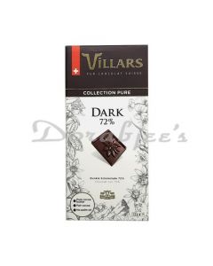 VILLAR DARK PURE CHOCOLATE  72%