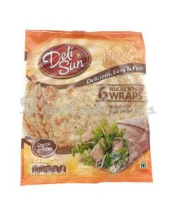 DELISUN 6 WHOLE WHEAT WRAPS 360G