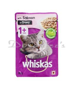 WHIKAS SALMON 85G