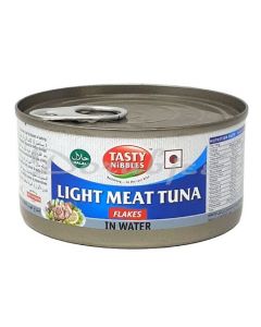 TASTY NIBBLES TUNA FLAKE IN WATER 185G