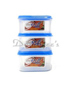 PRIME FOOD SAVERS PLASTIC CONTAINER 503 (3PCSET)