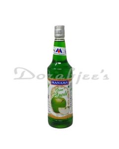 MANAMA GR APPLE FRUIT SYRUP 750ML