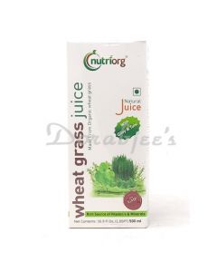 NUTRIORG WHEAT GRASS JUICE 500ML