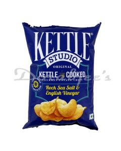 KETTLE SEA SALT VINEGAR 125G