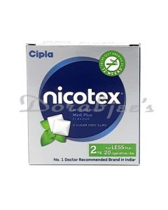 CIPLA NICOTEX MINT PLUS GUM