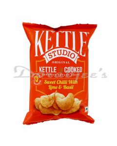 KETTLE SWEET CHILLI LIME BASIL 125G