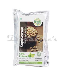 SEASON NUTRIFOODS READY TO MAKE   ROASTED SOYA NUT LIME PUDINA 200G