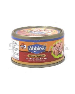 ABBIES  TUNA FLAKE SUNFLOWER OIL185G