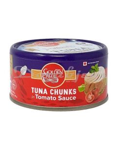 GOLDEN PRIZE  TUNA CHUNK/ TOMATO SAUCE 185G