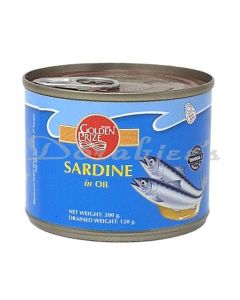 GOLDEN PRIZE SARDINE/ NATURAL OIL 200G