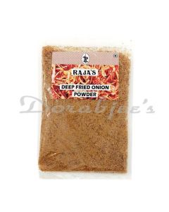 RAJAS DEEP FRIED  ONION POWDER  70 G