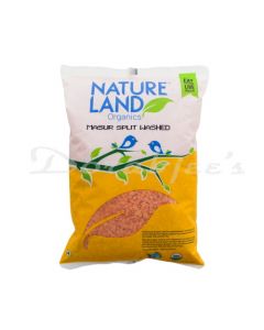 NATURE LAND  MASUR SPLIT WASHED 1 KG