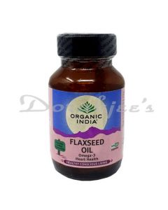 ORGANIC INDIA FLAX SEED OIL 60N