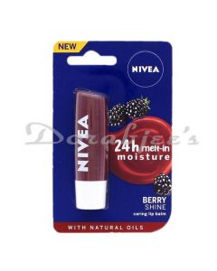 NIVEA LIP CARE BALM BLACKBERRY 4.8