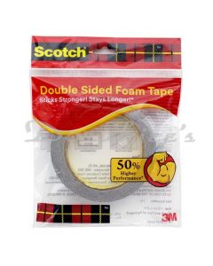 SCOTCH BRITE DOUBLE SIDED FOAM TAPE 18MM+3M