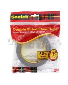 SCOTCH BRITE DOUBLE SIDED FOAM TAPE 24MM+3M