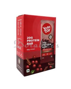 YOGA BAR PROTEIN CRANBERRY PK 6