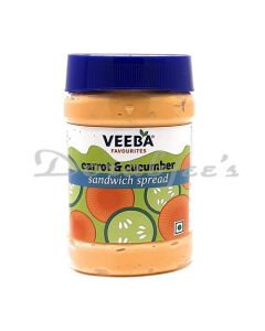 VEEBA CARROT AND   CUCUMBER SANDWICH SPREAD 280G