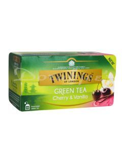 TWINING GREEN TEA CHERRY & VANILLA 25S