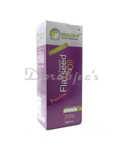 HEALTH 1ST FLAXSEED OIL 500M