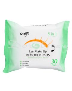 ICARE EYE MAKE UP REMOVER PADS 30