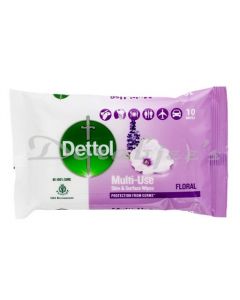 DETTOL MULTI USE WIPE FLORAL10