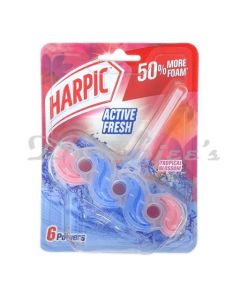 HARPIC ACTIVE FRESH RIM BLOCK TROPICAL BLOSSOM 35G