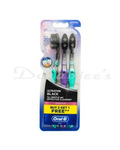 ORAL B SENSITIVE ULTRA BLACK EXTRA SOFT TOOTH BRUSH B2G1