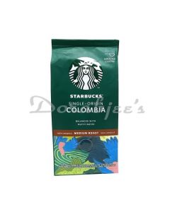 STARBUCKS COLOMBIA MEDIUM ROAST COFFEE POWDER 200G