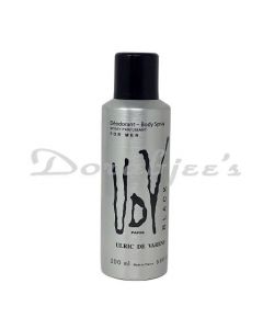 UDV BLACK DEODORANT BODY SPRAY MEN’S 200ML