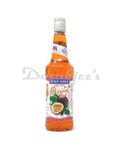 MANAMA PASS FRUIT SYRUP  750ML