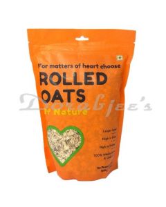 BY NATURE ROLLED OATS 400G