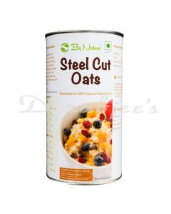 BY NATURE STEEL CUT OATS TIN 400G