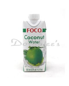 FOCO 100% COCONUT WATER 330ML