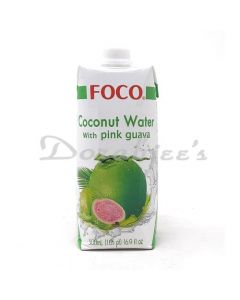 FOCO COCONUT WATER PINK GUAVA 500ML