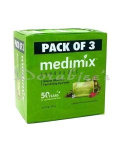 MEDIMIX AYURVEDIC GLYCERINE SOAP 3*125G