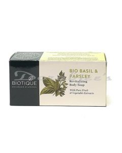 BIOTIQUE BIO BASIL & PARSLEY SOAP 75G