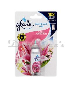 GLADE DEODORIZER WILD FLORAL REFILL 12ML