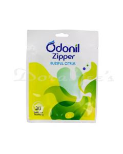 ODONIL ZIPPER CITRUS FRESH AIR FRESHENER 10G