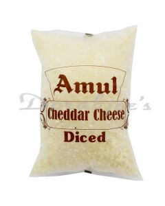 AMUL CHEDDAR CH DICED 1KG