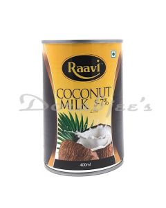 RAAVI CAN COCONUT MILK LT 400M