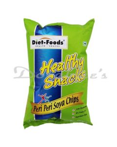 DIET FOODS HEALTH SNACKS PIRIPIRI SOYA CHIPS 150G