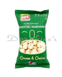 MIXBOX ROASTED MAKHANA CREAM ONION 35G