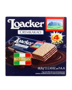 LOACKER WAFER ROLLS CREMKAKAO 68.8G