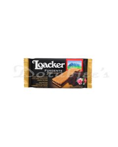 LOACKER WAFER ROLLS FONDENTE DARK 37.5G