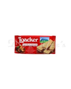 LOACKER WAFER ROLLS NAPOLITAINER 45G