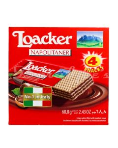 LOACKER WAFER ROLLS NAPOLITANER 68.8G