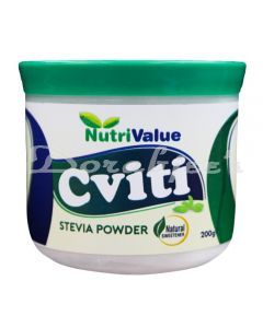 NUTRIVALUE CVITI STEVIA POWDER 200G